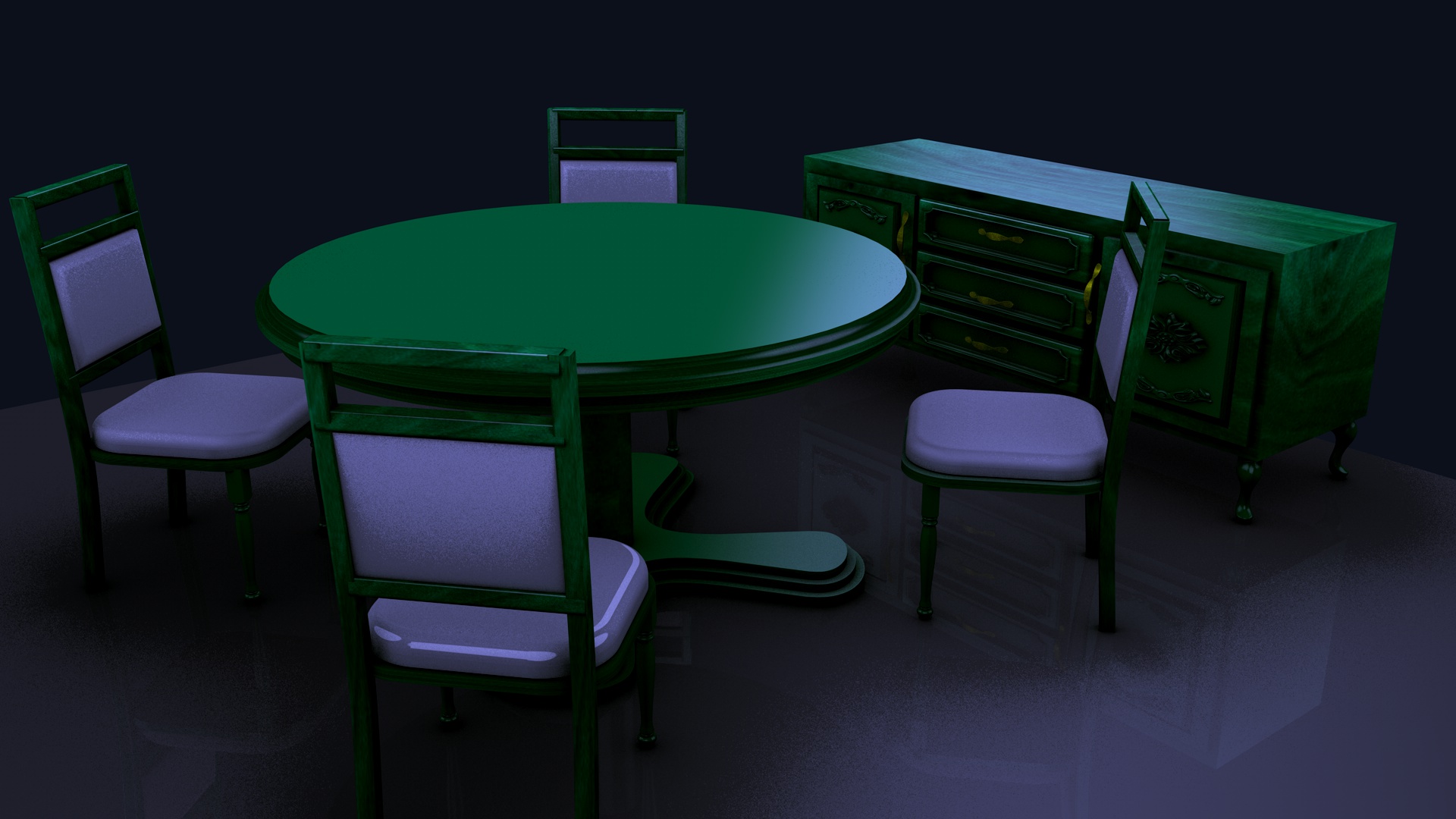 dining-room-set-mike-geesser-餐厅套装